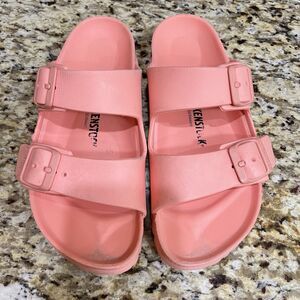 BIRKENSTOCK Arizona Essentials EVA Coral Peach Sandals Size 5/5.5 US 36 EU